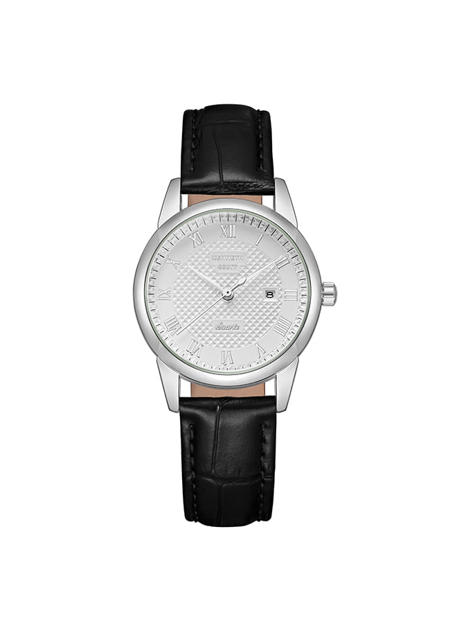 Kenneth Scott Women's Analog White Dial Watch - K23530-SLBW