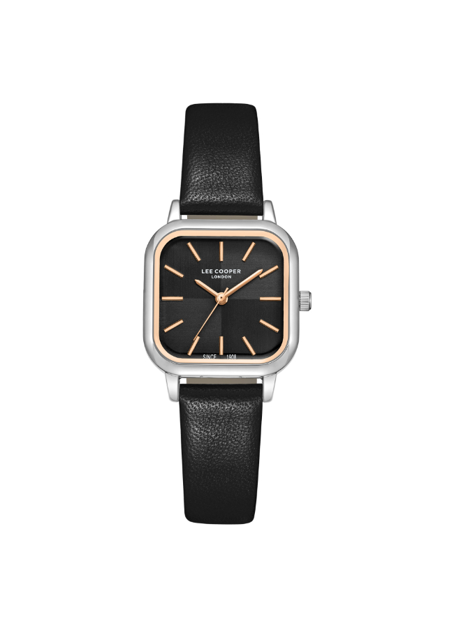 Lee Cooper Women's Analog Black Dial Watch - LC08152.351