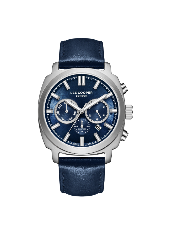 Lee Cooper Men's Multi Function Dark Blue Dial Watch - LC08172.399