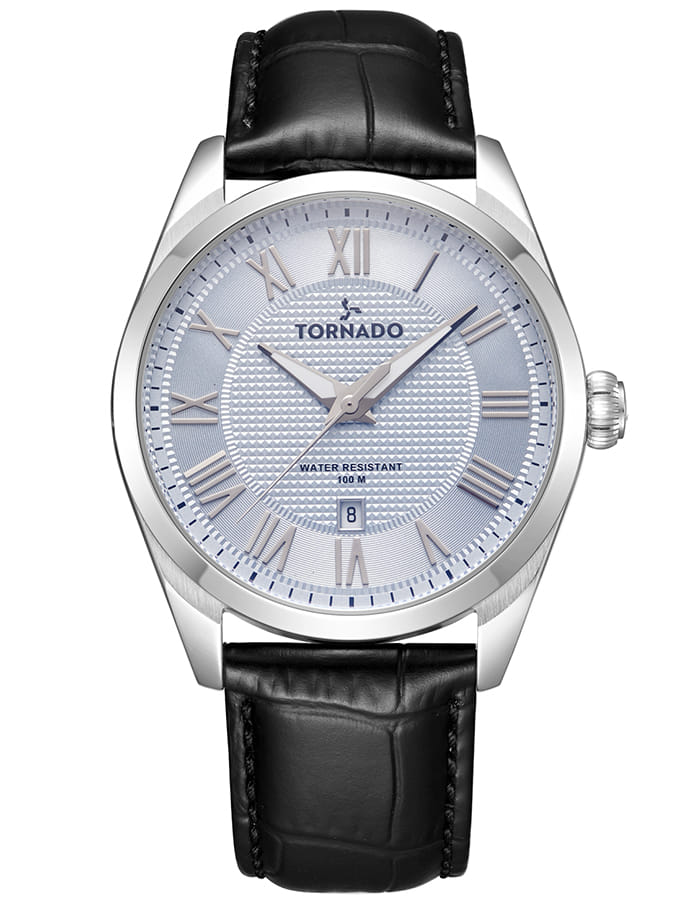 Tornado CLASSIC ANALOG Men's Analog Blue Dial Watch - T8007-SLBL
