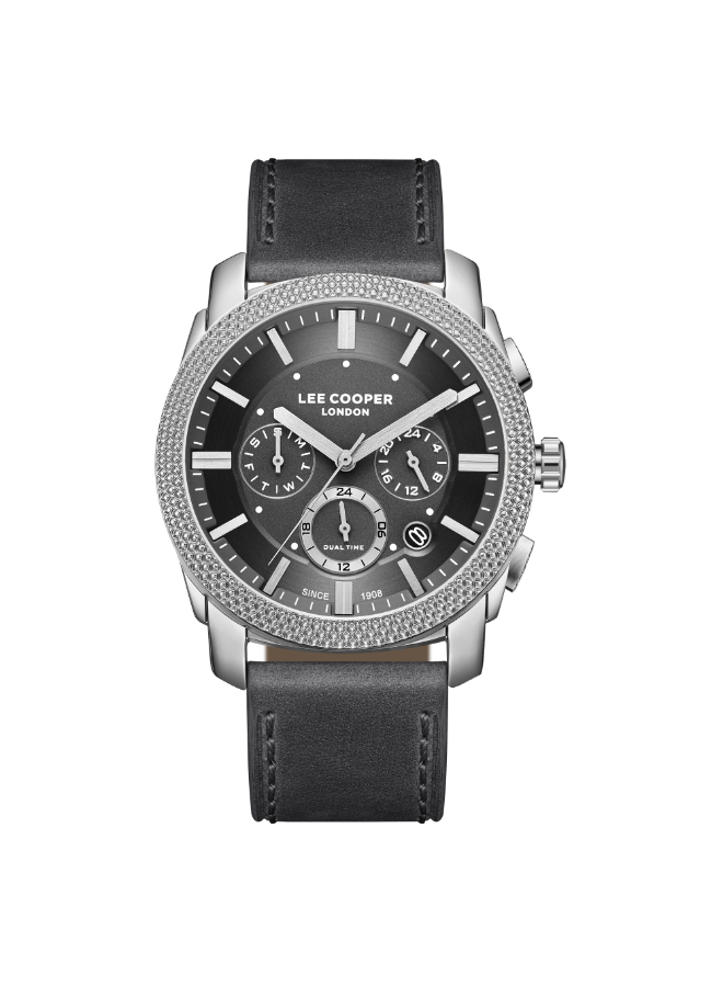 Lee Cooper Men's Multi Function Dark Blue Dial Watch - LC08178.399