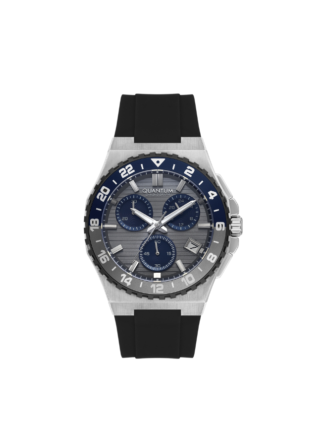 Quantum Men's Chronograph Grey Dial Watch - PWG1147.361
