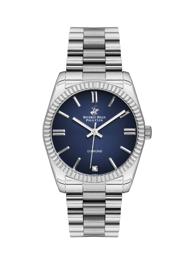 BEVERLY HILLS POLO CLUB Men's Analog Dark Blue Dial Watch - BP3172C.390