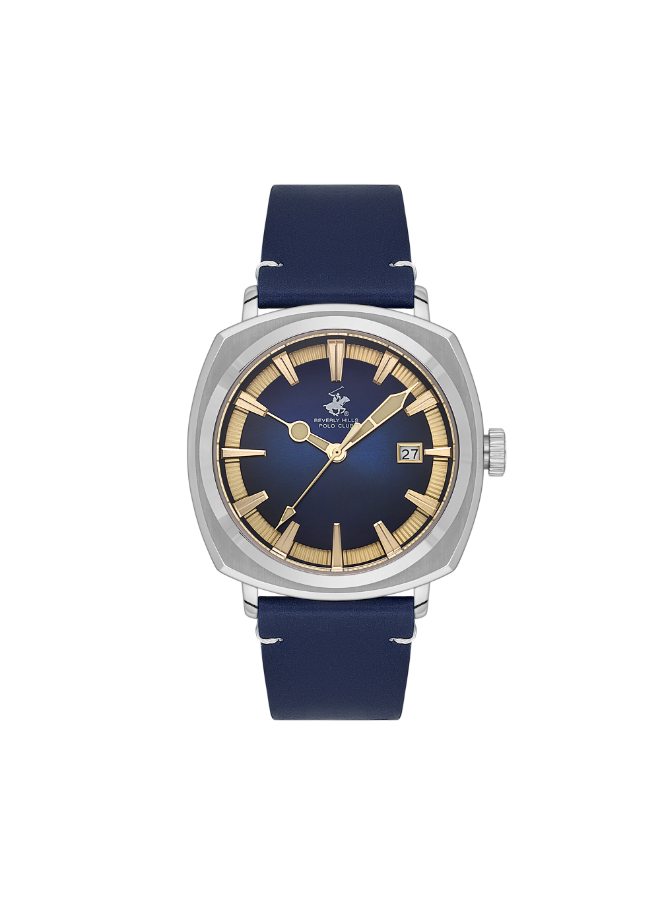 BEVERLY HILLS POLO CLUB Men's Analog Dark Blue Dial Watch - BP3732X.399