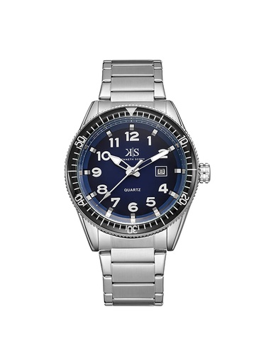 [K23028-SBSN] Kenneth Scott Men's Analog Dark Blue Dial Watch - K23028-SBSN