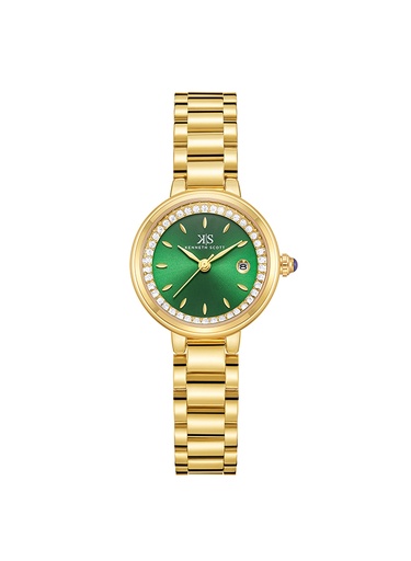 [K23542-GBGG] Kenneth Scott Women's Analog Green Dial Watch - K23542-GBGG
