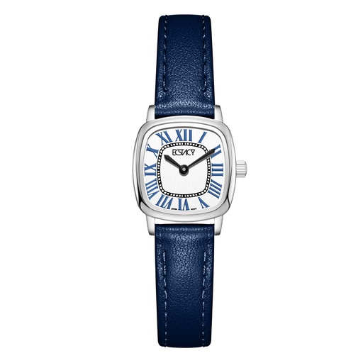 [E25502-SLLW] ECSTACY Women VJ20 Fn White Dial E25502-SLLW