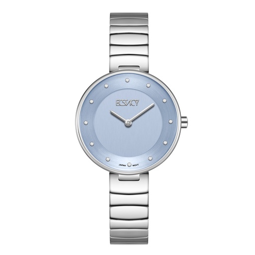 [E25504-SBSL] ECSTACY Women 2025 Fn Blue Dial E25504-SBSL