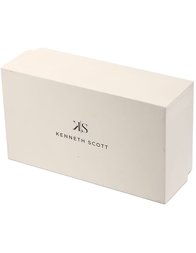 [K23510-SBSB] Kenneth Scott Women's Analog Black Dial Watch - K23510-SBSB