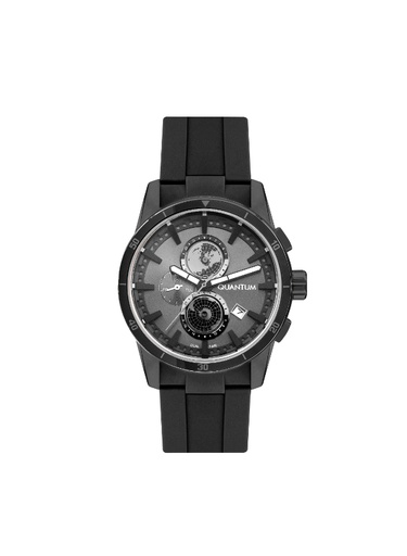 [ADG991.051] Quantum Men's Multifunction Grey Dial Watch - ADG991.051