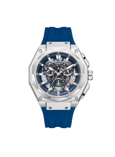 [HNG1097.359] Quantum Men's Chronograph Dark Blue Dial Watch - HNG1097.359