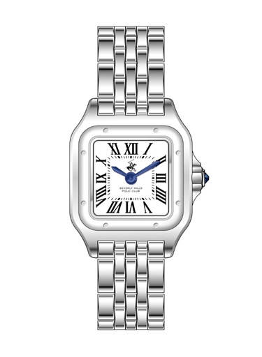 [BP3600C.331] Beverly Hills Polo Club Women's Analog White Dial Watch - BP3600C.331