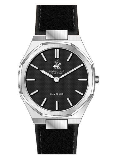 [BP3607X.351] Beverly Hills Polo Club Men's Analog Black Dial Watch - BP3607X.351
