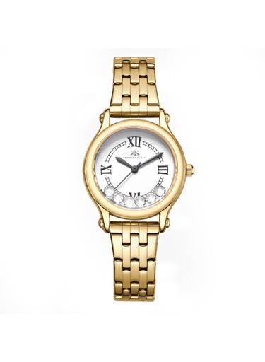[K25510-GBGW] Kenneth Scott Women's Analog White Dial Watch - K25510-GBGW