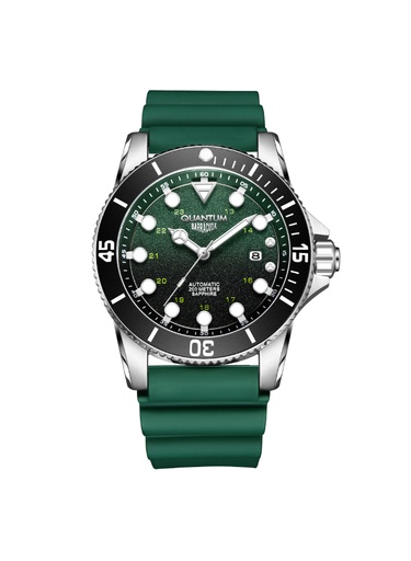 [BAR1115.375] Quantum Men's Automatic Green Dial Watch - BAR1115.375